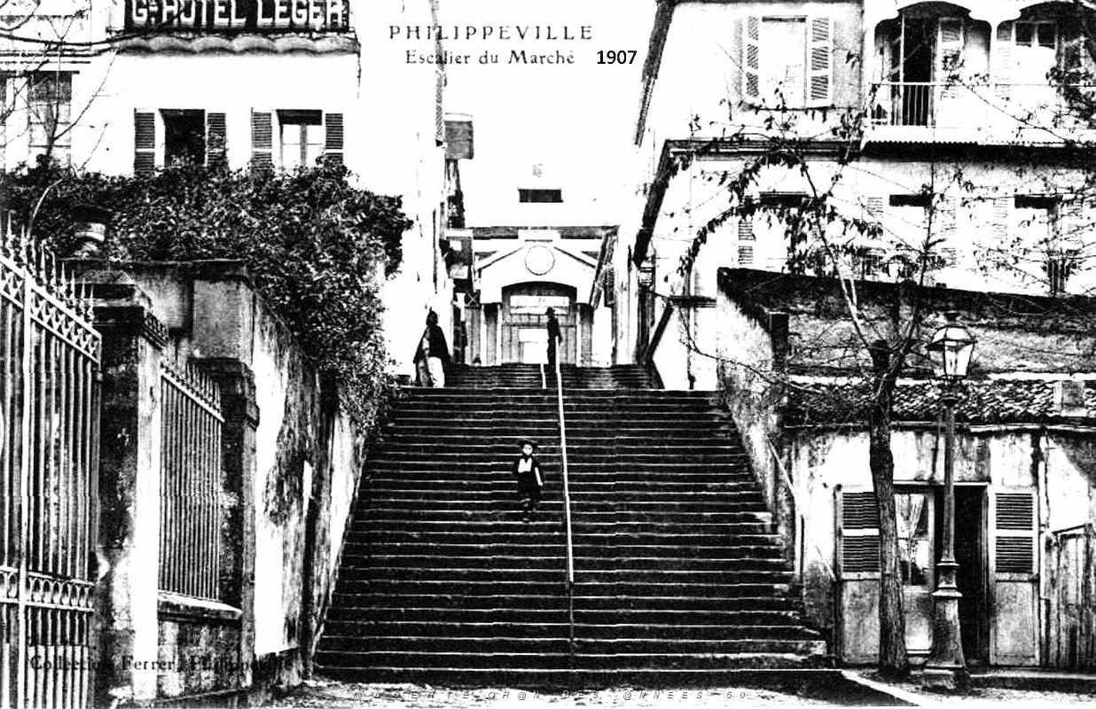 Philippeville - Escaliers du Marche - 1907.jpg